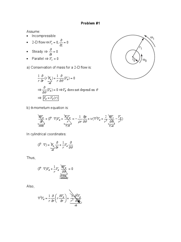 2D Flow Analysis in Rotating Cylinders | PDF | Teaching Methods & Materials