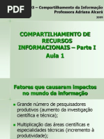 Compatilhamento de Recursos Informacionais I