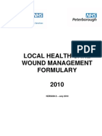 Wound Management Formulary NHS Peterborough