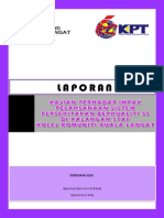 Laporan Kajian Terhadap Impak Pelaksanaan Sistem Persekitaran Berkualiti 5s Di Kalangan Staf KKKL