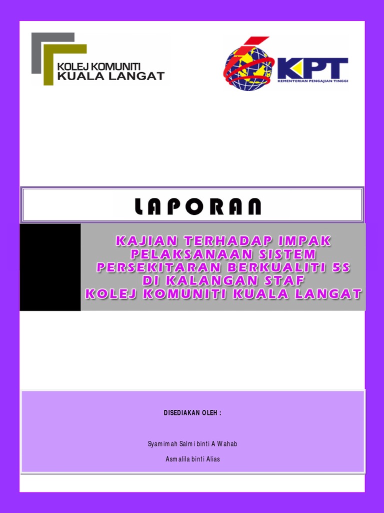 Laporan Kajian Terhadap Impak Pelaksanaan Sistem 