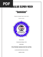 Download makalah elemen mesin bantalan by mzlathan_ibrhakhim SN118454161 doc pdf