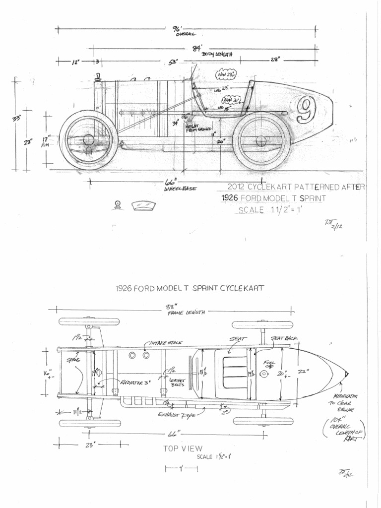 Cyclekart+Preliminary+Plans+1926+Ford+Sprint