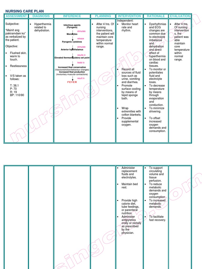 nursing-care-plan-fever-pdf-fever-hyperthermia
