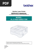 Brother hl-2140, hl-2150n, hl-2170w Service Manual