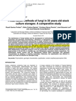 Preservation Methods of Fungi in 35 Years Old Stock Culture Storages: A Comparative Study