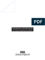 Outdoor Advertising: The Brand Communication Medium