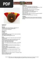 352 Crocheted Turkey