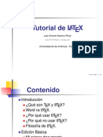 Tutorial de LATEX