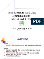 Introduction To GPS Data Communications - Nmea and RTCM: CHOI Chun-Ting, ALS/G2 June 2006