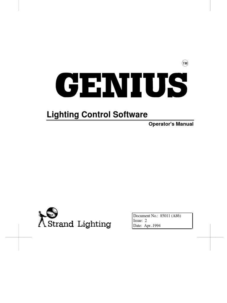 Strand Lighting LBX Control Manual Download Free PDF Command Line
