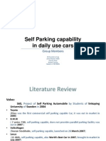 Self Parking Capability in Daily Use Cars: Group Members