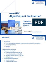 Search Algorithms on the web 
