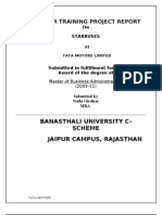 Summer Training Project Report: Banasthali University C-Scheme Jaipur Campus, Rajasthan