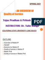 Mobile IP Quality of Service Overview