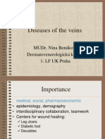 Diseases of the veins: Varicose veins, chronic venous insufficiency, leg ulcers