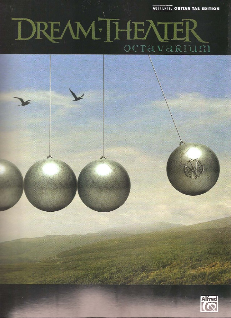 輸入楽譜 DREAM THEATER OCTAVARIUM ギタータブ譜集 Octavarium
