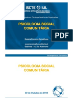 (B) Intervenção Comunitária e Mudança Social II - BE - SPC PDF