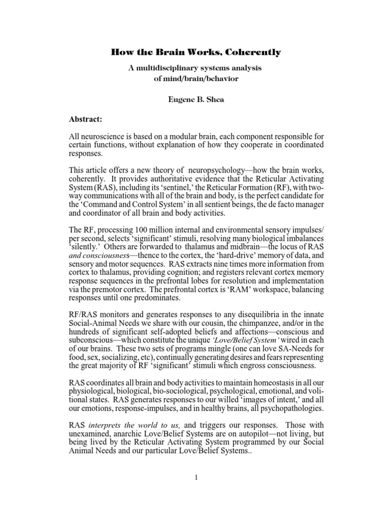 HOW YOUR BRAIN WORKS BOOK PDF visual data 2