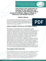 IPSF-ACPHS Research Internship in Nano-Technology Call
