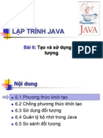 Tao Va Su Dung Doi Tuong Trong Java