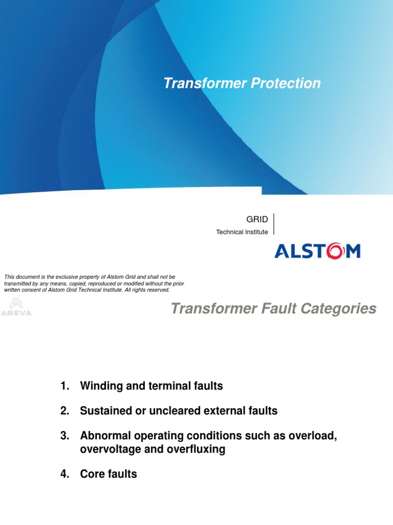 Transformer Protection | PDF | Science & Mathematics