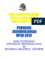 Program Kecemerlangan UPSR 2013