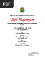 CONTOH SIJIL PENGHARGAAN