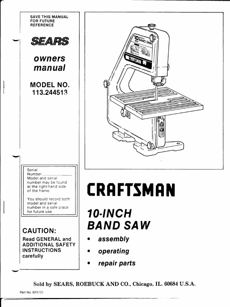 Sears Serial Numbers