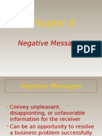 Negative Messages