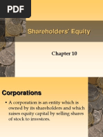 Shareholders' Equity