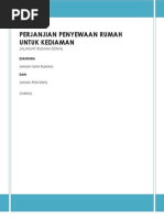 Notis Tamat Kontrak Sewa Rumah