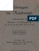 Übungen im Nahkampf - Zsgest v. Leutnant d. R. Stahlberg 1917