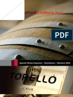 Spanish Wines Importers - Distributors - Selection 2013