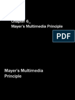 Chapter 6 - Mayer Principle