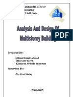 36812120 Analysis and Design of Multi Storey Building