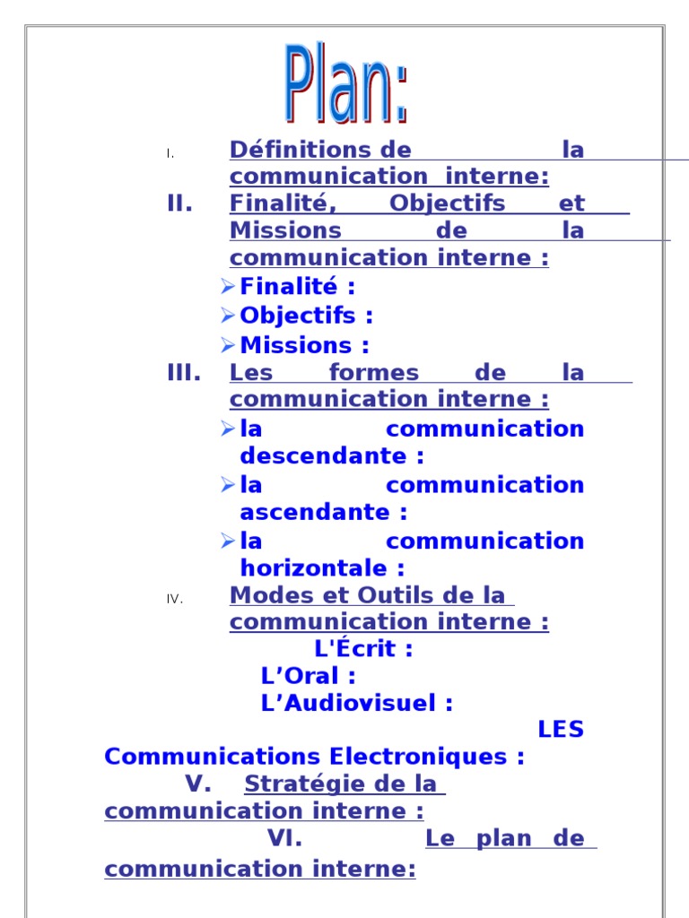 Stratégies de Communication Interne | PDF | Promotion (marketing) | la ...