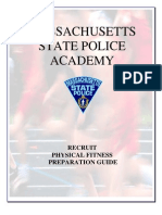 Mass State Police Pre-Academy Fitness Training Guide