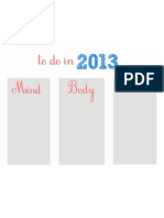 to do in 2013 pdf