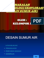 Desain Sumur Air