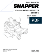 Snapper ZTR Parts Manual