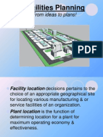 Facilities Planning Layout Guide