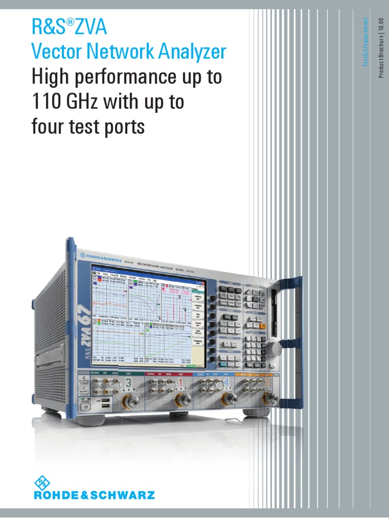 Rohde & Schwarz (R&S) ZVR Vector Network Analyzer, 9KHz-4GHz, w/opt B2/K9