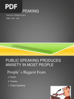 Public Speaking