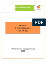 Performance Planning