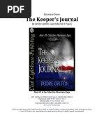 Download The Keepers Journal EXCERPTS ONLY by Deborah OToole SN118646403 doc pdf