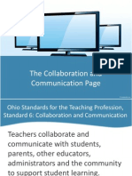 The Collaboration and Communication Page