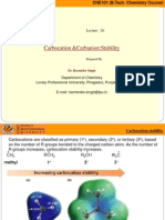 Carbocation Stability