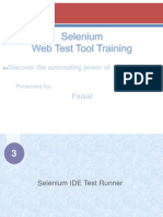 Selinium IDE