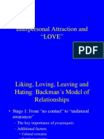  8 Interpersonal Attraction, Love, Marriage, and